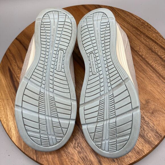 New Balance 877 Womens Shoes Size 11 2E Silver Blue Comfort Walking Sneakers - Picture 7 of 8